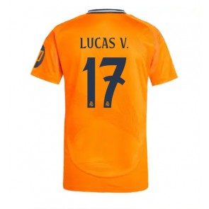 Real Madrid Lucas Vazquez #17 Gostujuci Dres 2024-25 Kratak Rukavima